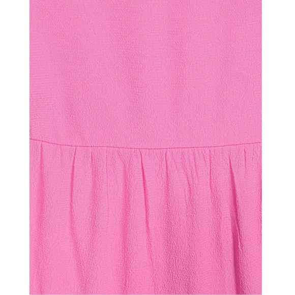 🆕NWT Cami Tank Top Barbie Pink spaghetti straps Time and Tru Women's Tiered XL - Picture 6 of 11